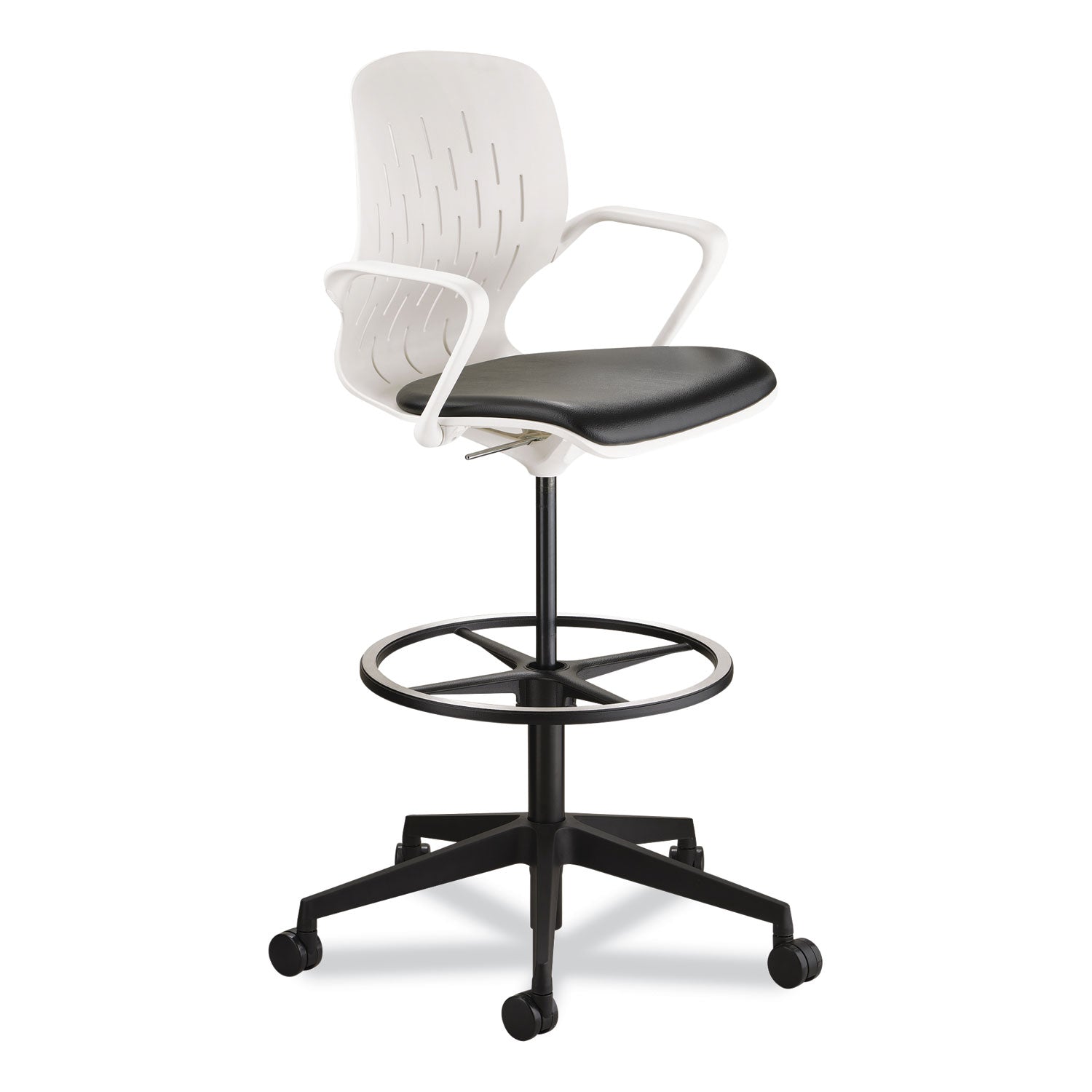 Shell Extended-Height Chair | Safco® | Black/White