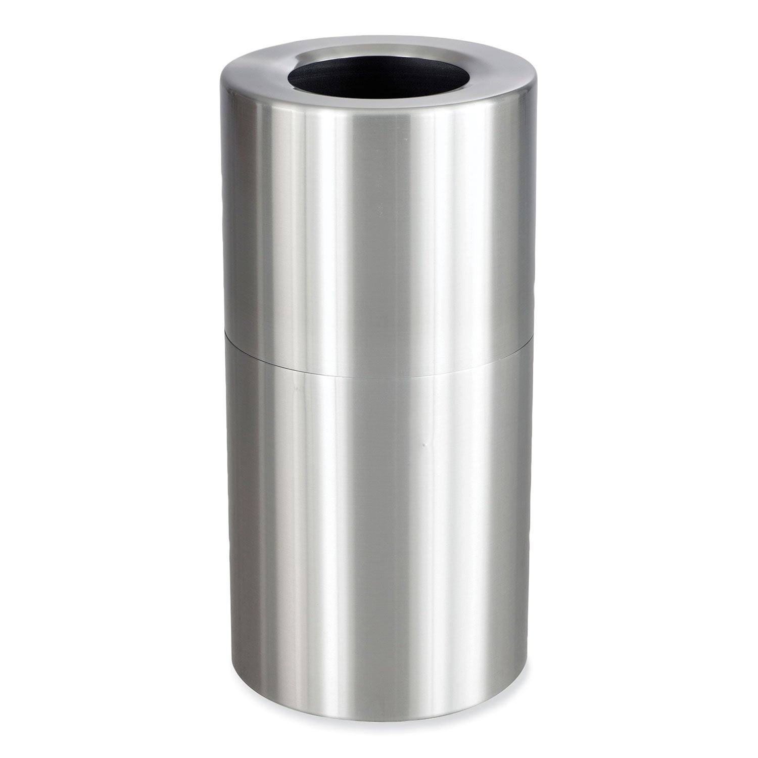 Single Recycling Receptacle | 20 Gal Aluminum