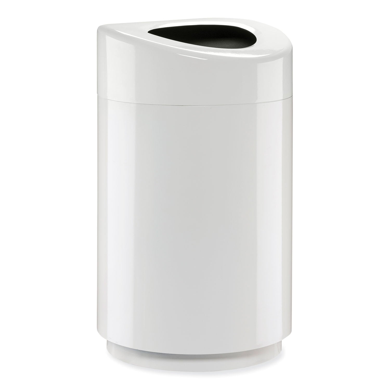 Open Top Round Waste Receptacle | 30 Gal White