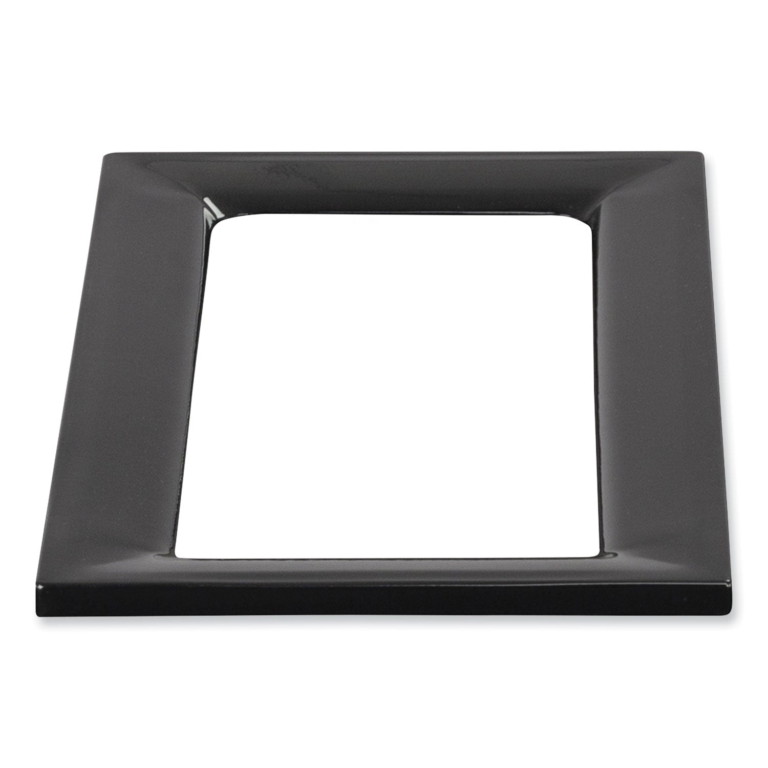Recycling Center Lid | Black Rectangular Lid