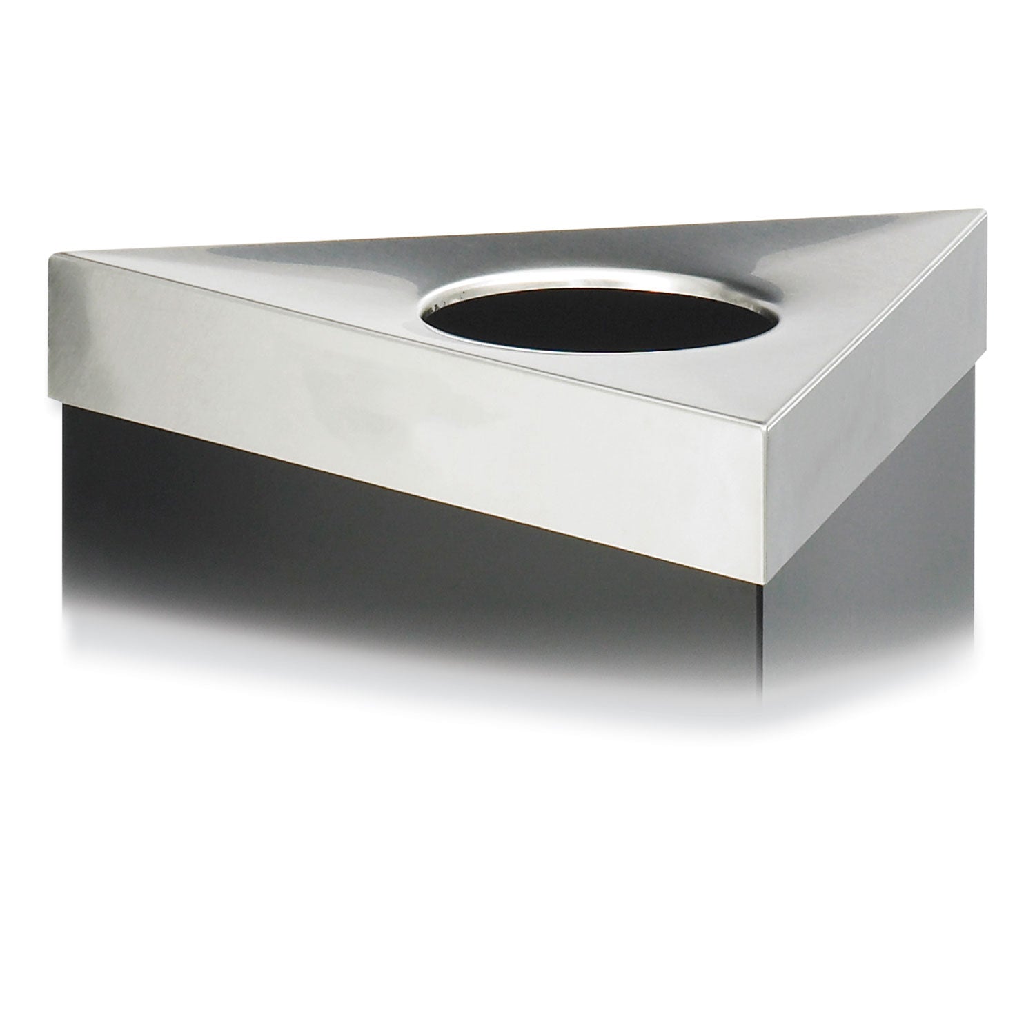 Trifecta Waste Receptacle Lid | Stainless Steel
