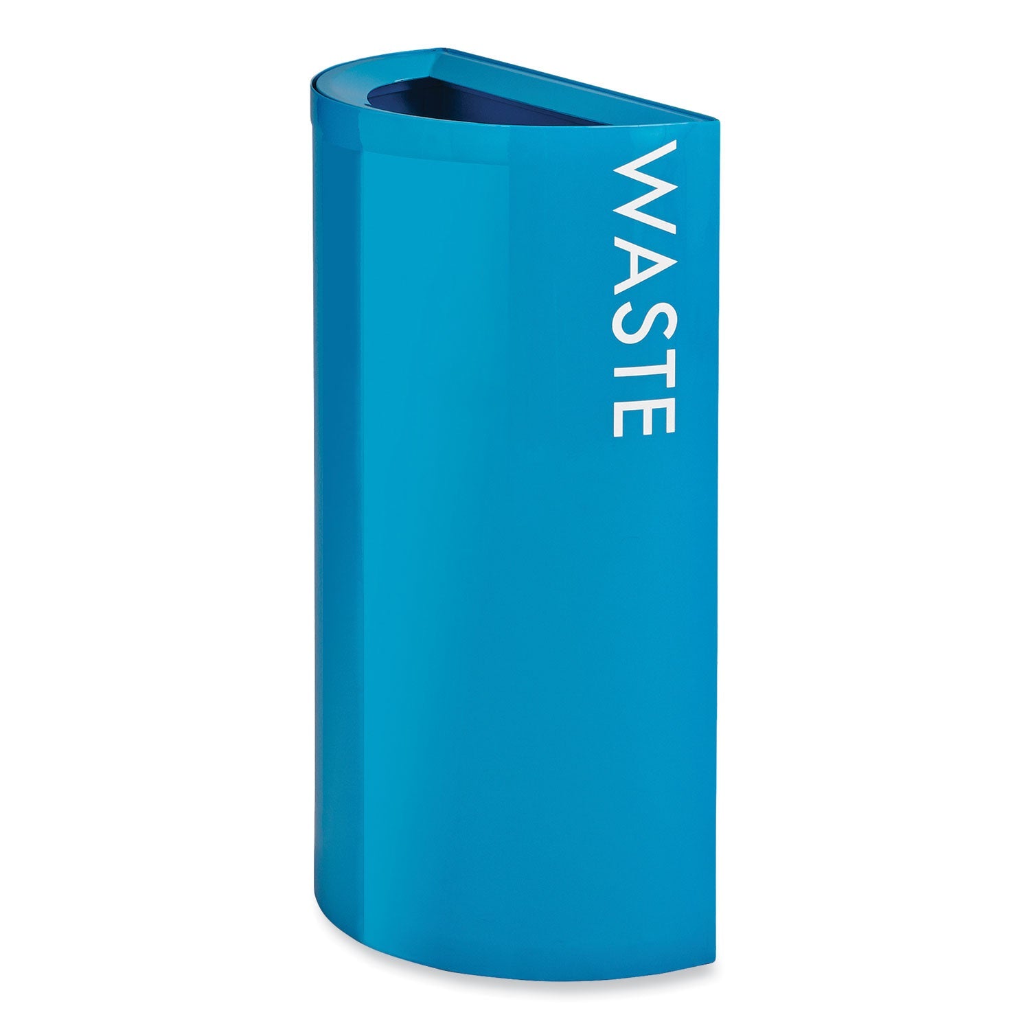 Recycling Center Receptacle | 23 Gal Half-Round