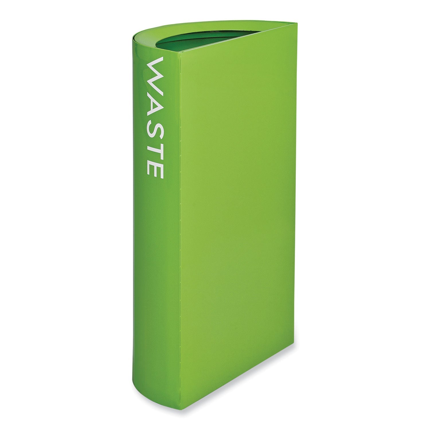 Safco Mixx Recycling Center Receptacle | Green