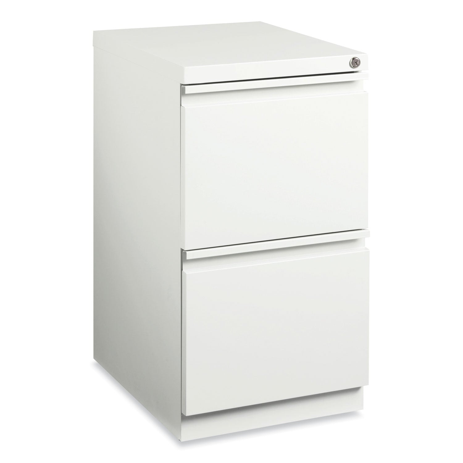 Mobile Pedestal File | 2-Drawer, White