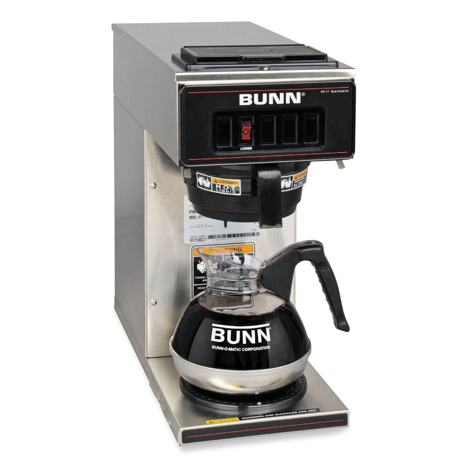 BUNN VP17-1 Commercial Pourover Coffee Brewer