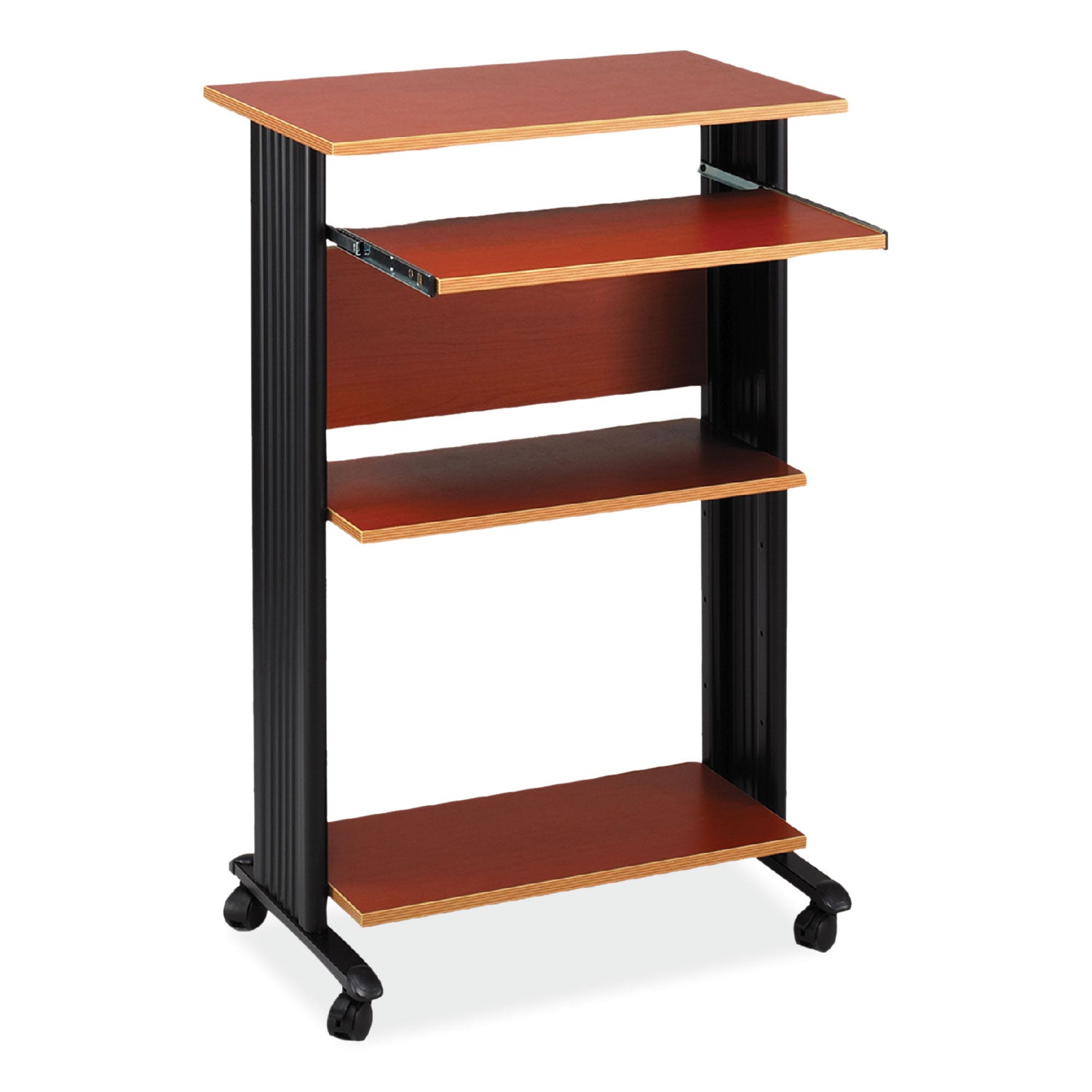 Safco Muv Standing Desk | 29.5" Cherry