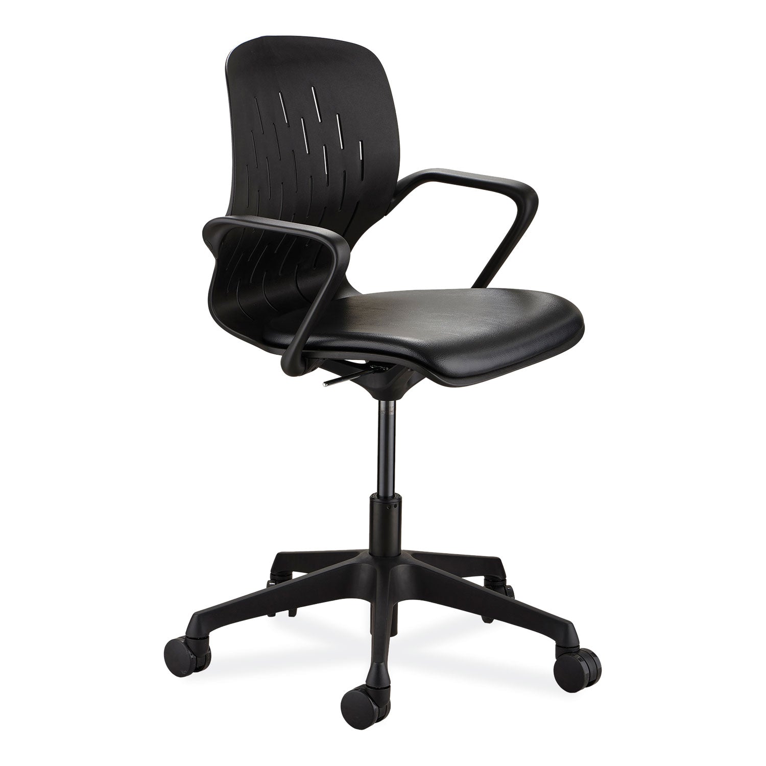Shell Desk Chair | Safco® | Black/Black