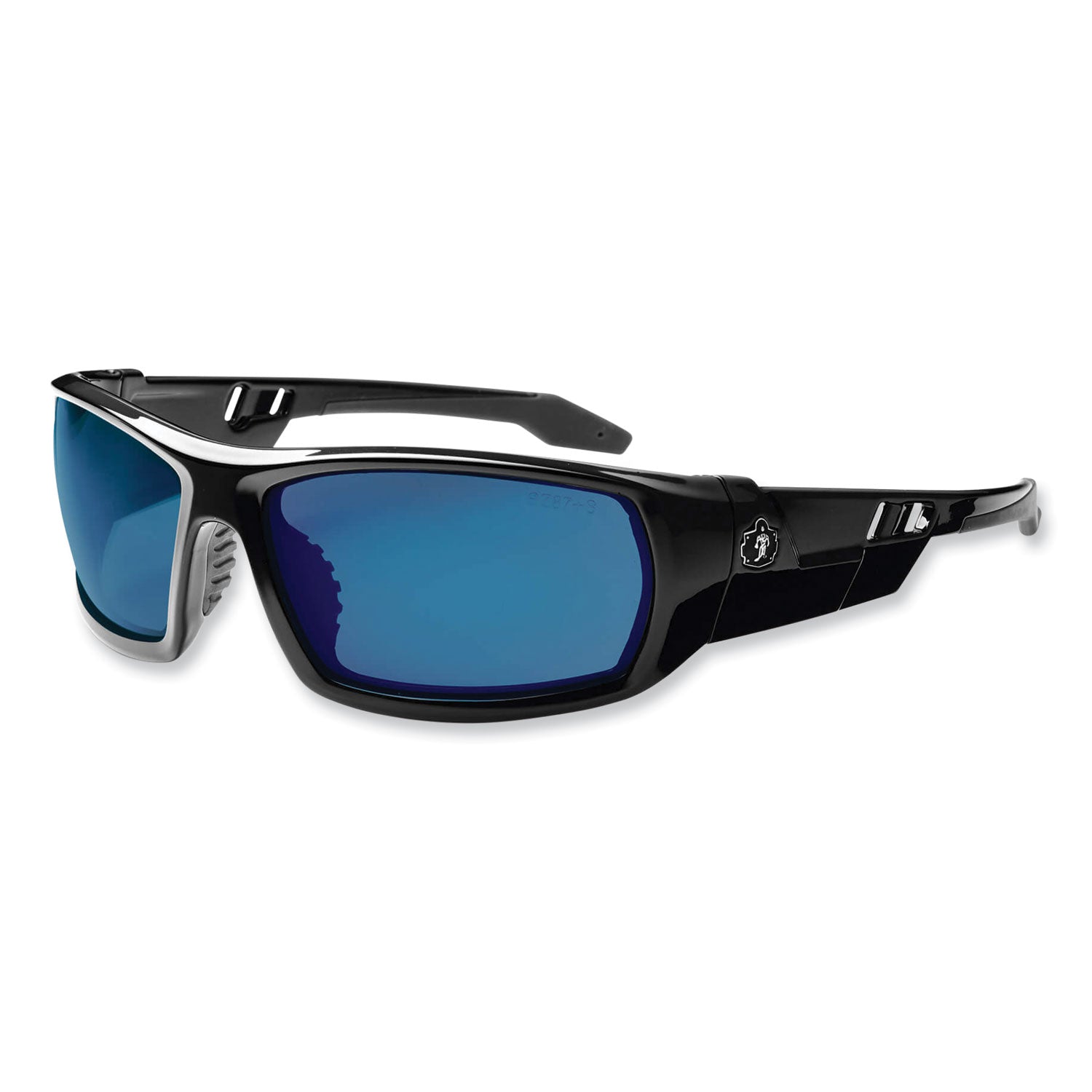 Odin Safety Glasses | Blue Mirror Lens