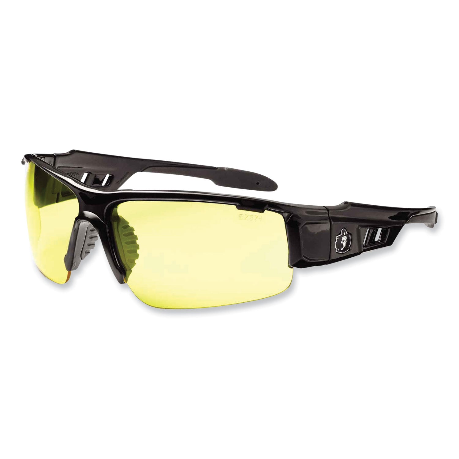 Dagr Safety Glasses | Yellow Lens Black Frame