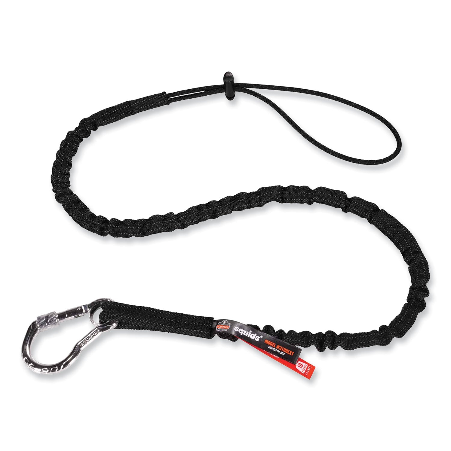 10lb Tool Lanyard | Squids 3100 Aluminum Black