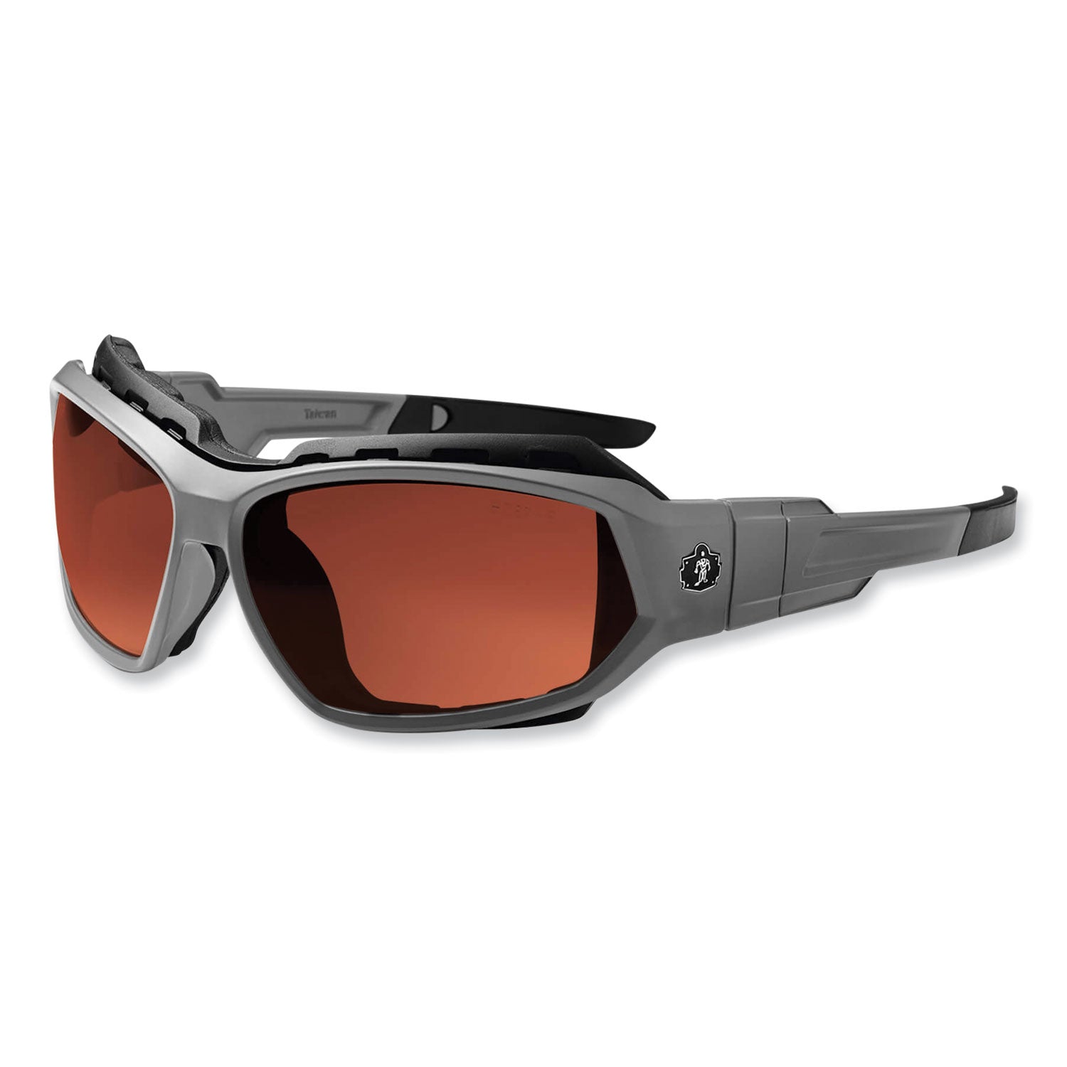 Loki Safety Glasses | Polarized Copper Gray Frame