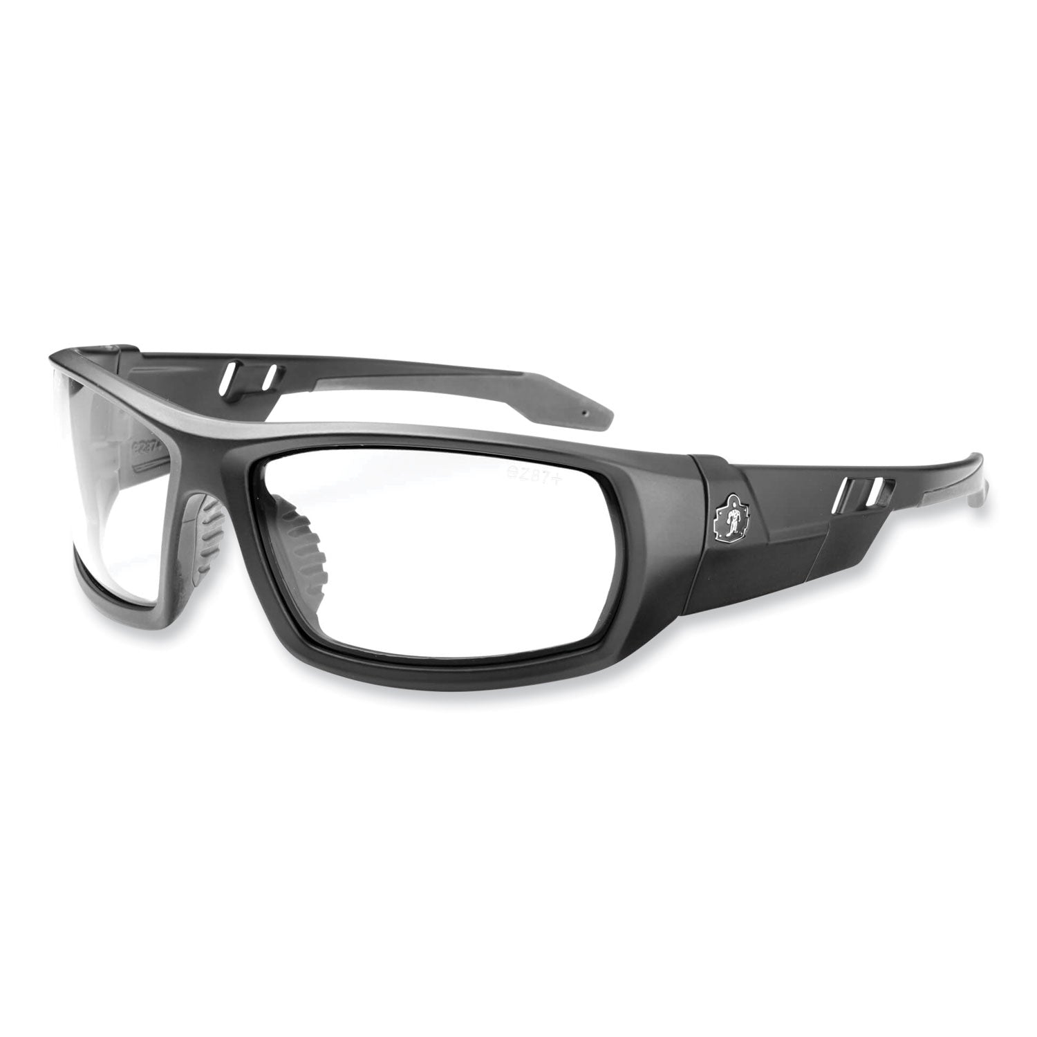 Odin Safety Glasses | Anti-Fog Clear Black Frame