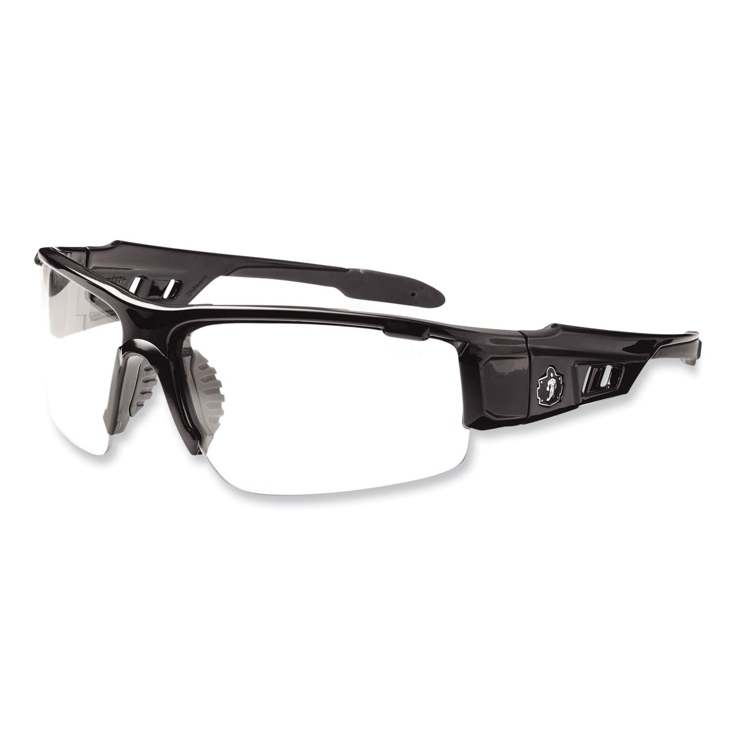 Dagr Safety Glasses | Anti-Fog Clear Black Frame