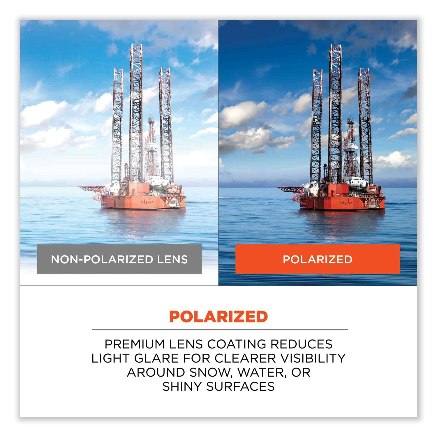 ergodyne® Skullerz Odin Safety Glasses, Kryptek Typhon Nylon Impact Frame, Polarized Copper Polycarbonate Lens