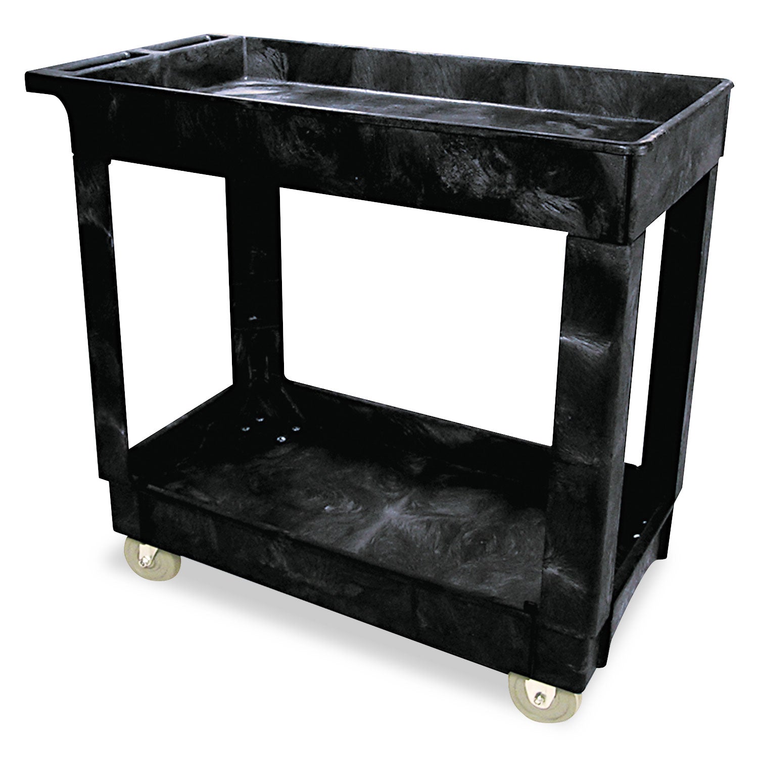 Heavy-Duty Utility Cart | 500 lb Capacity, Black