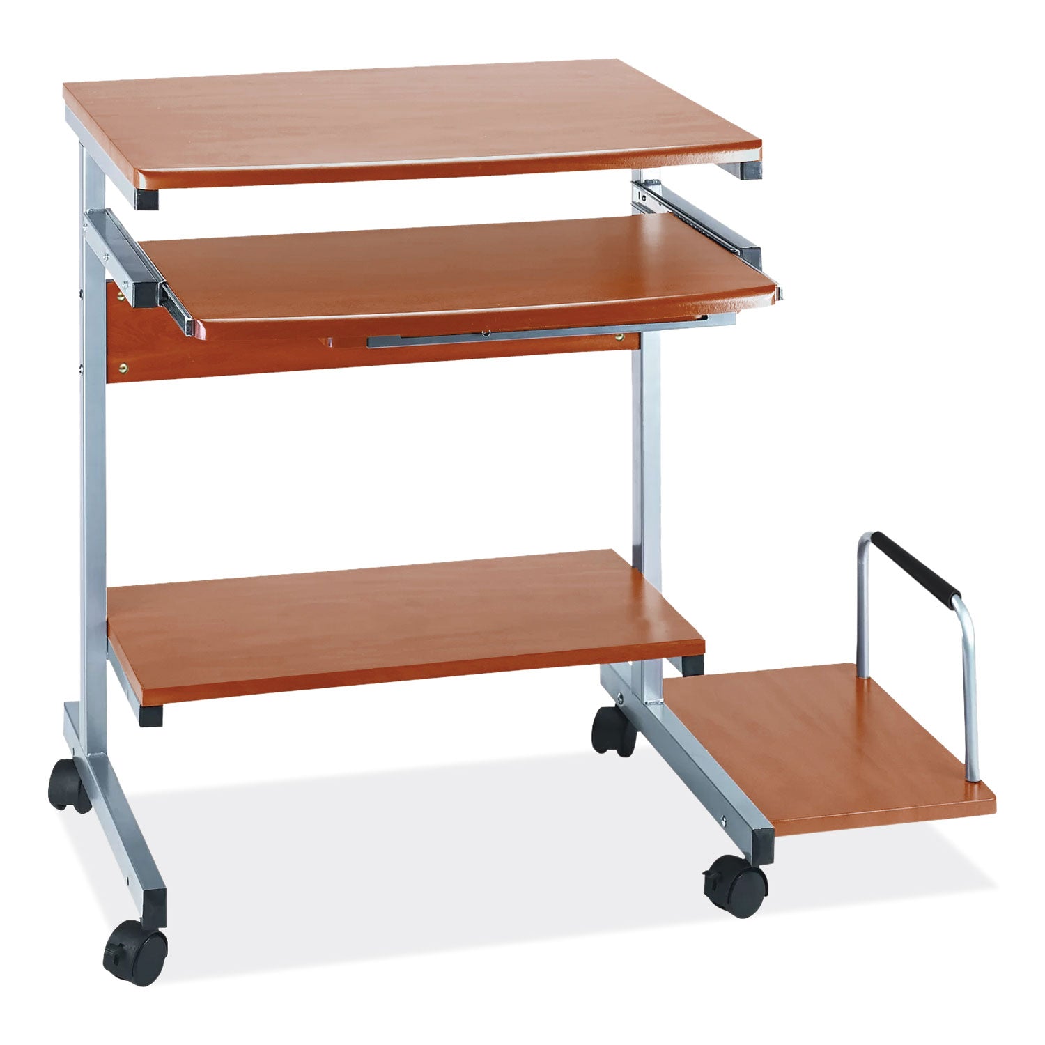 PC Desk Cart | Mobile Computer Workstation