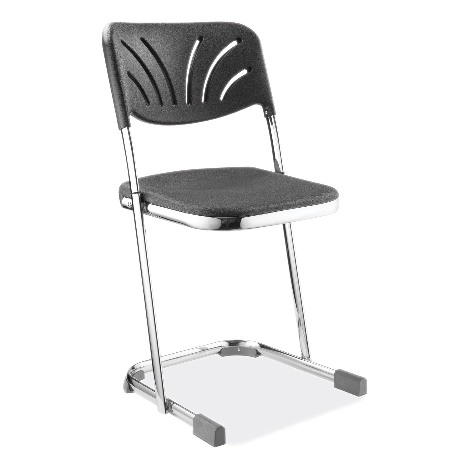6600 Series Elephant Z-Stool | w/Backrest, 18", Blk