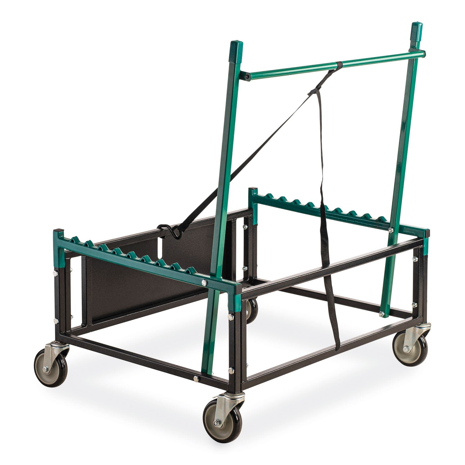 NPS® Table Assist Dolly, 1,000 lb Capacity, 38 x 30 x 44.5, Black/Green