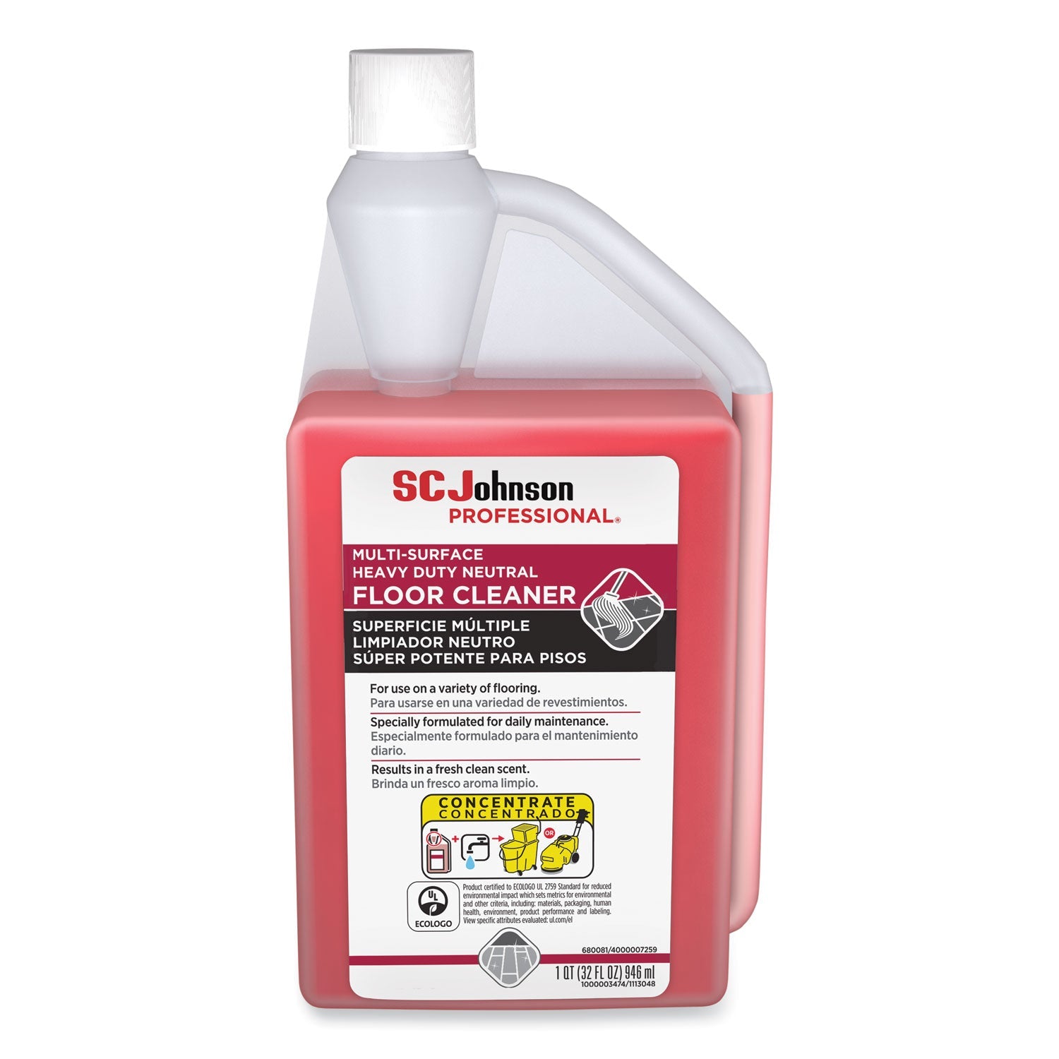 Floor Cleaner | SC Johnson® Heavy Duty Neutral 6-Ct