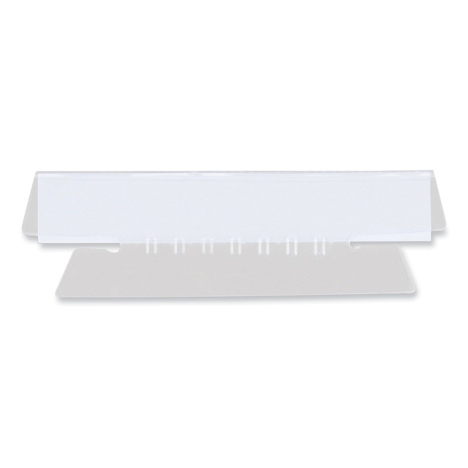 Hanging File Folder Plastic Index Tabs | 1/3-Cut