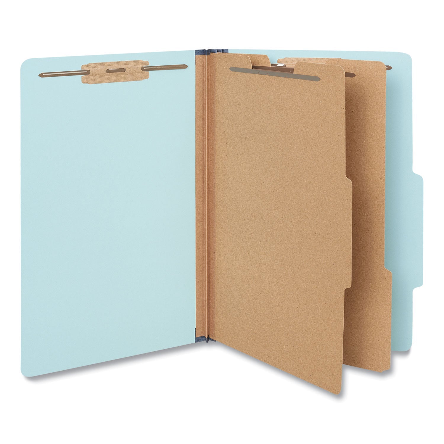 Six-Section Classification Folders | Legal, Blue
