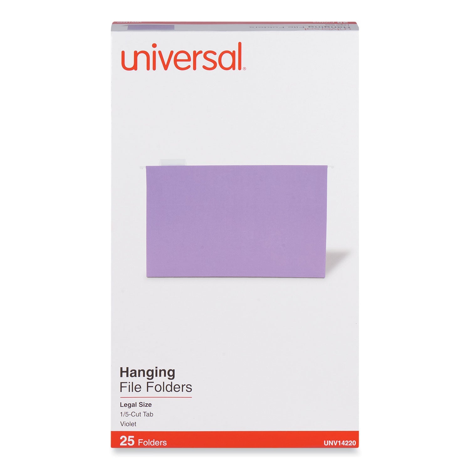 Universal Deluxe Bright Hanging File Folders | Legal