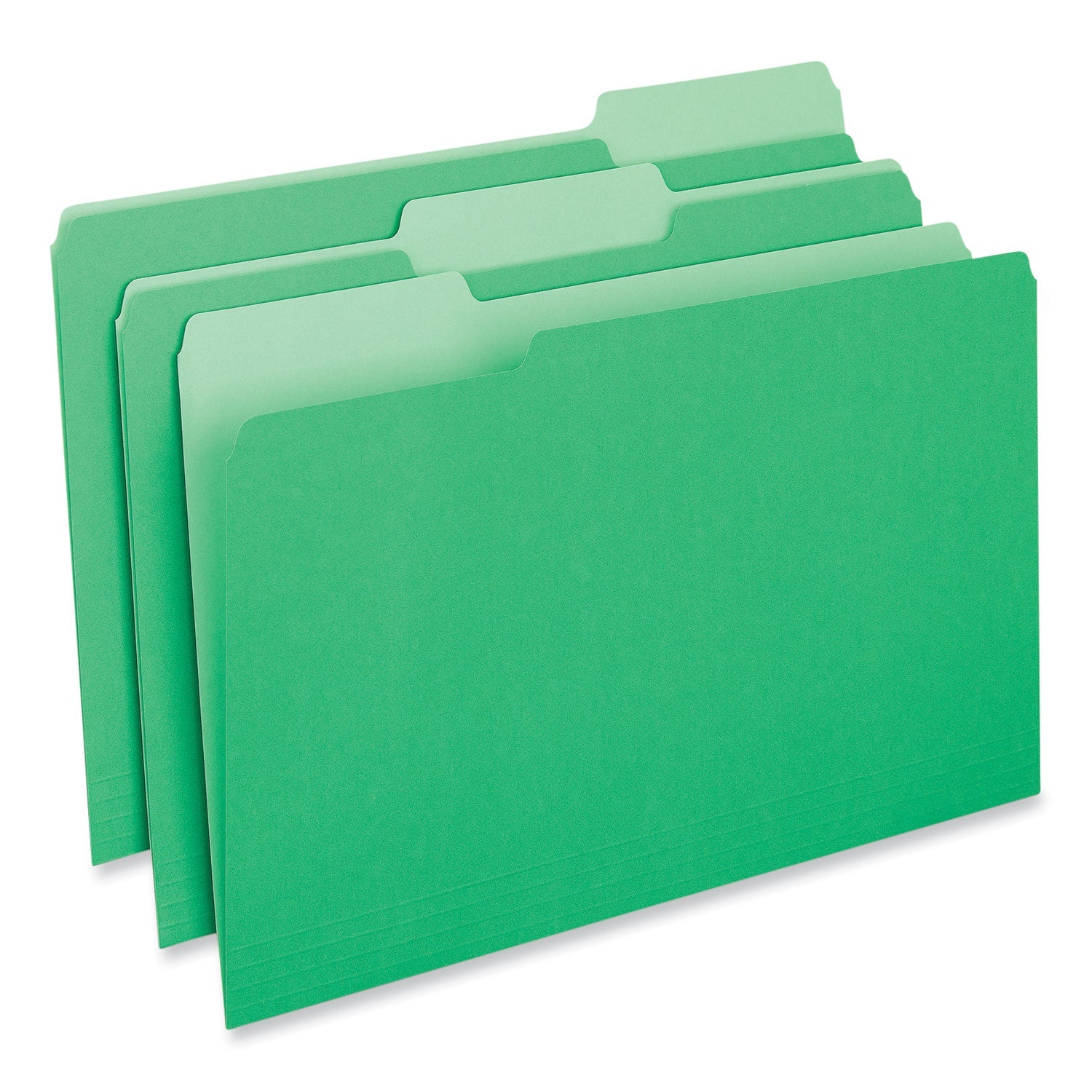 Interior File Folders | Legal, Green, 100/Box