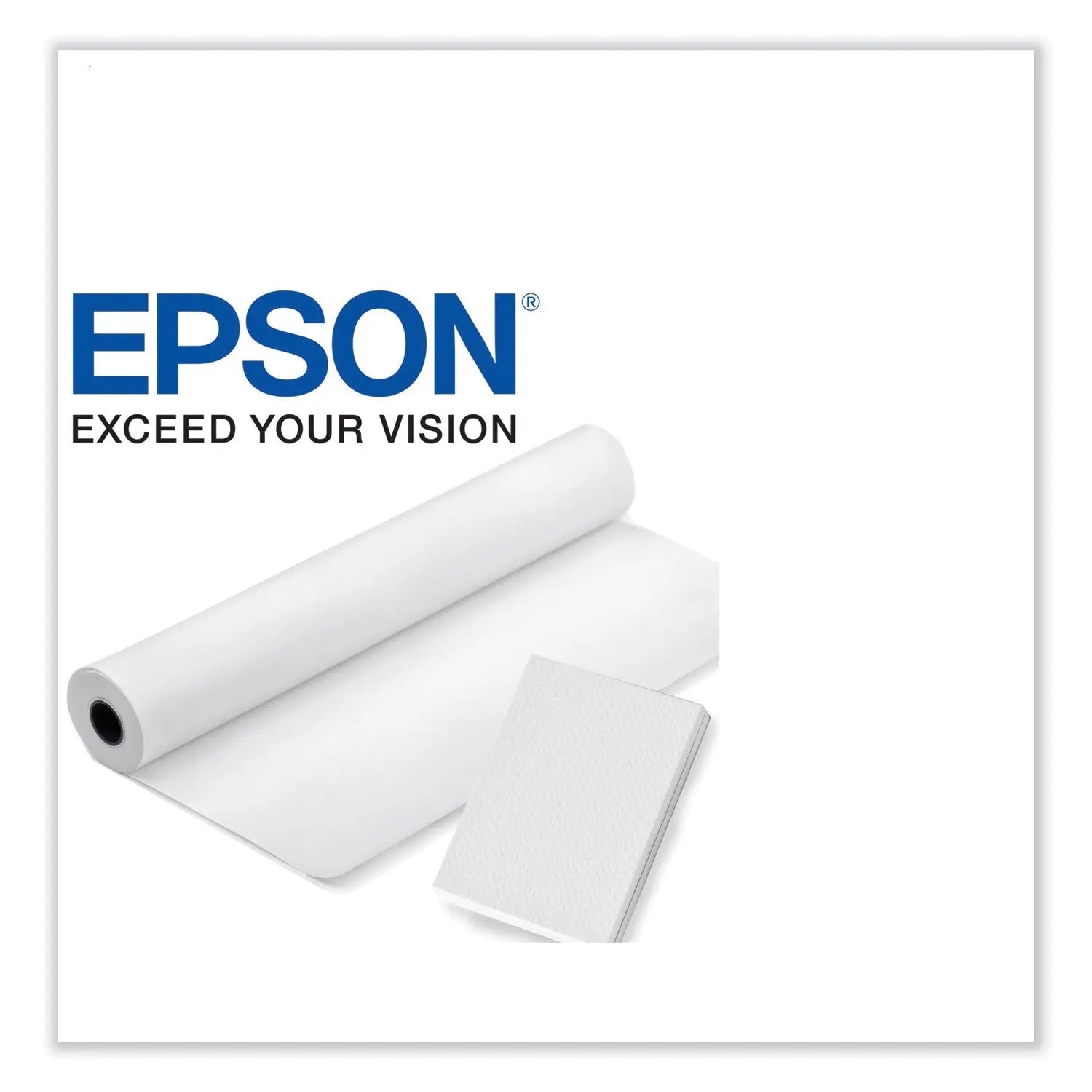 Epson® Proofing Paper Roll, 7 Mil, 24" X 164 Ft, Semi-Matte; Resin White - Bloom Skins