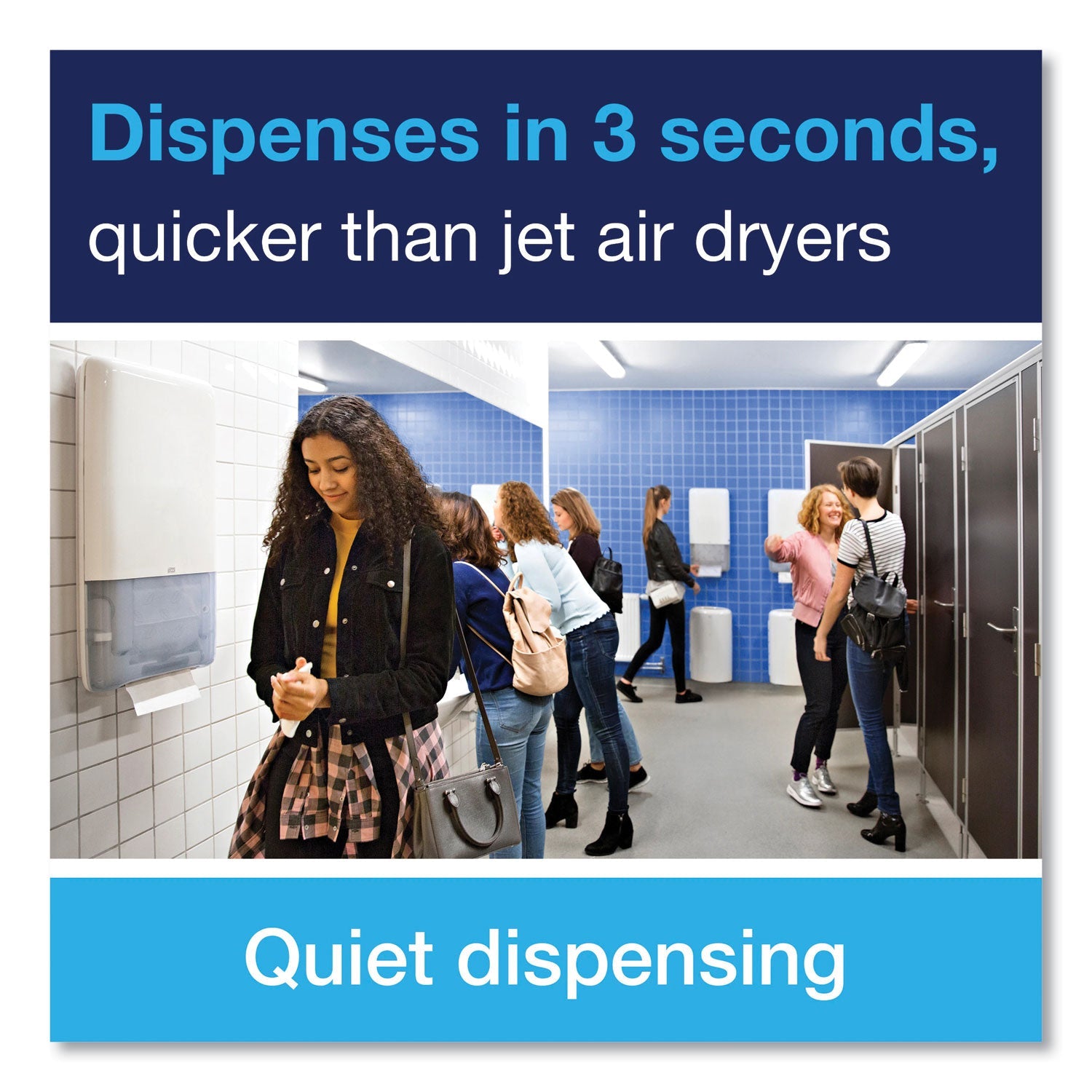 Tork® Peakserve Continuous Hand Towel Dispenser, 14.57 X 3.98 X 28.74, White