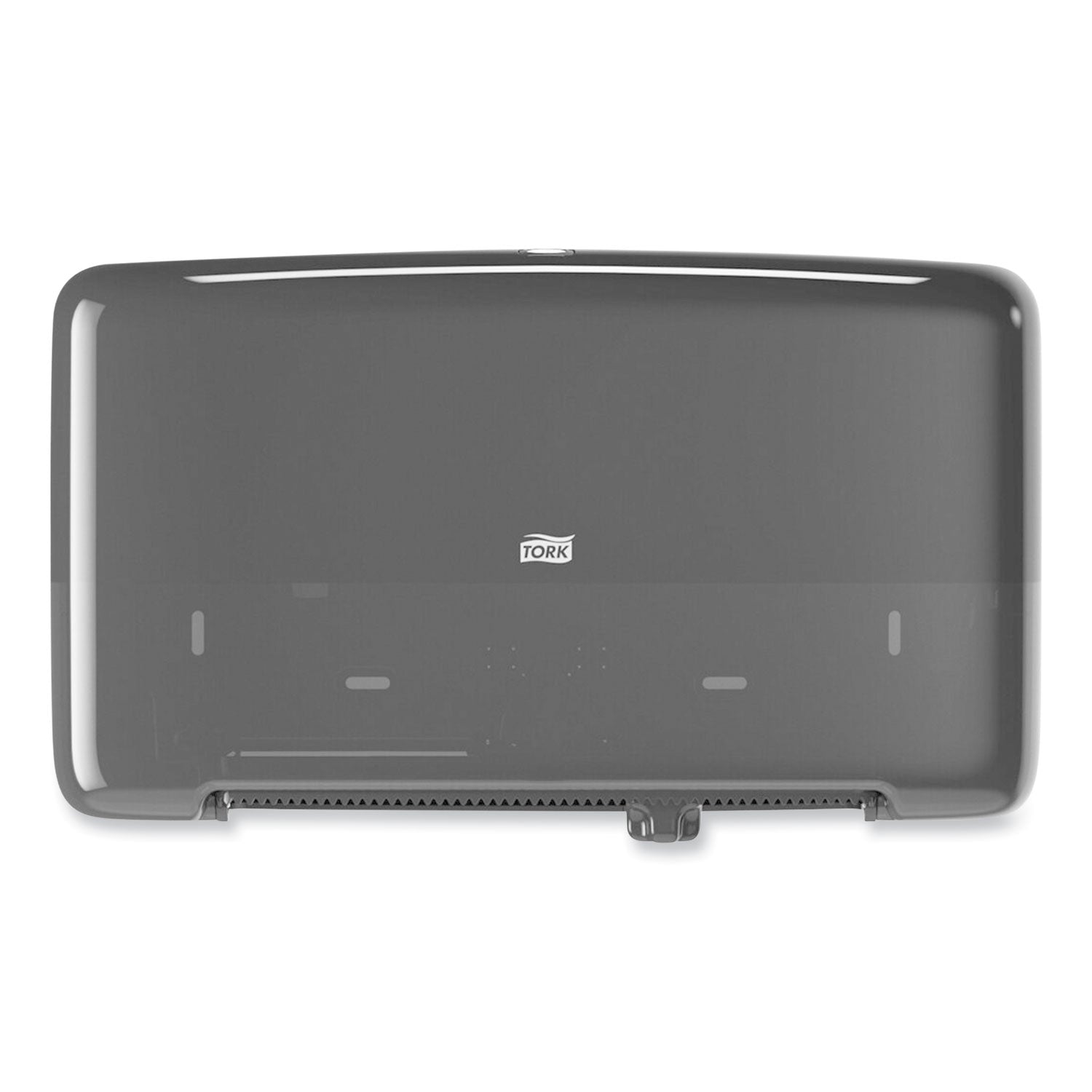 Tork® Elevation Bath Tissue Mini-Jumbo Roll Twin Dispenser, 17 x 5.69 x 10.13, Black