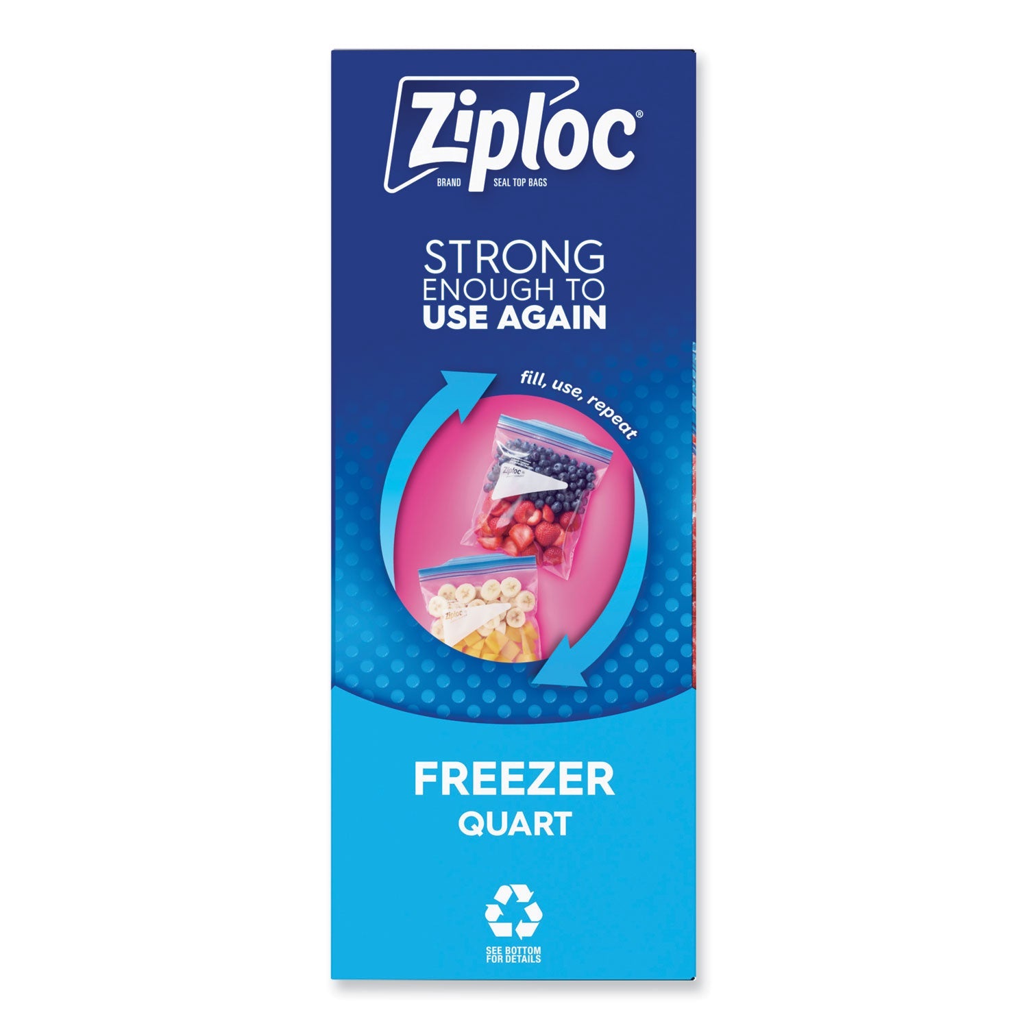 Zipper Freezer Bags | Ziploc® 32oz 9-Box Case