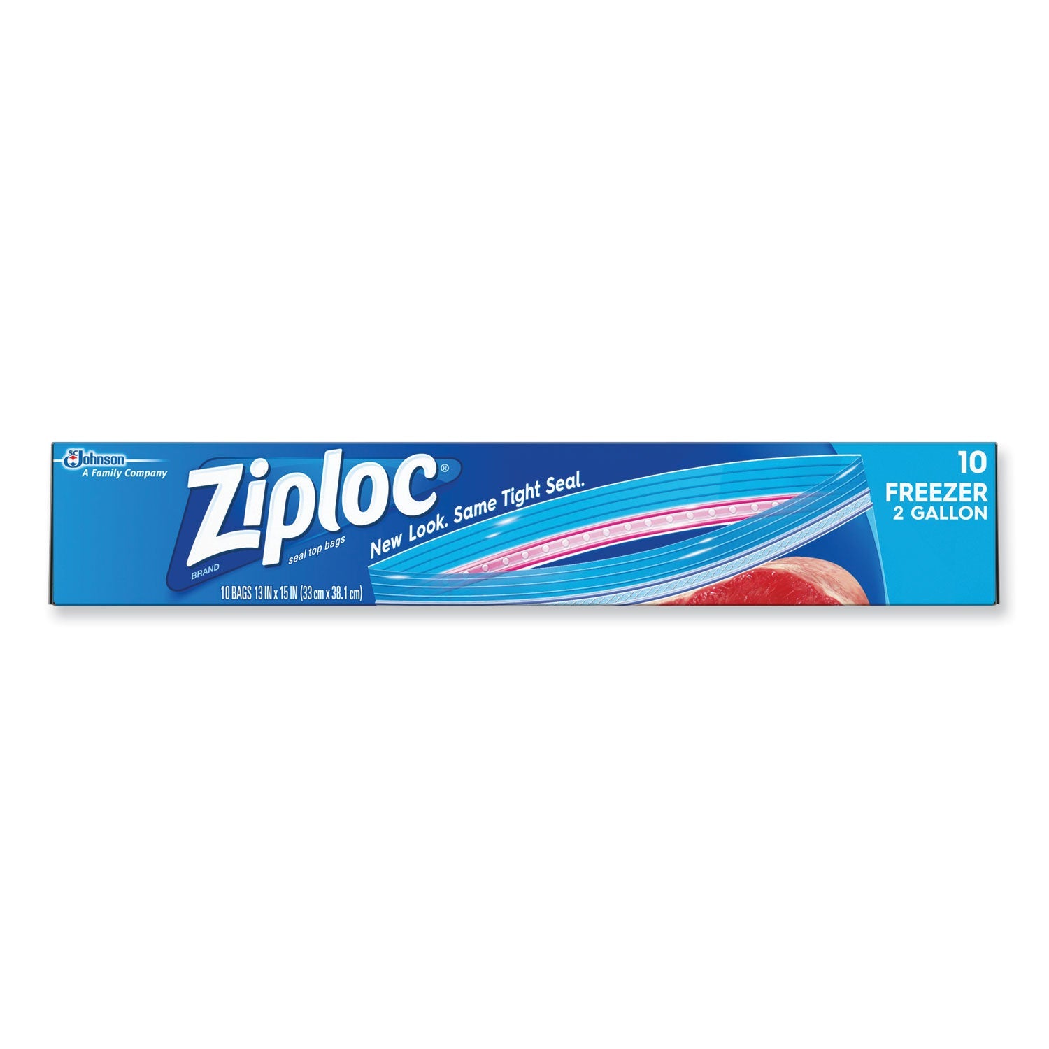Zipper Freezer Bags | Ziploc® 2 Gallon 10-Count
