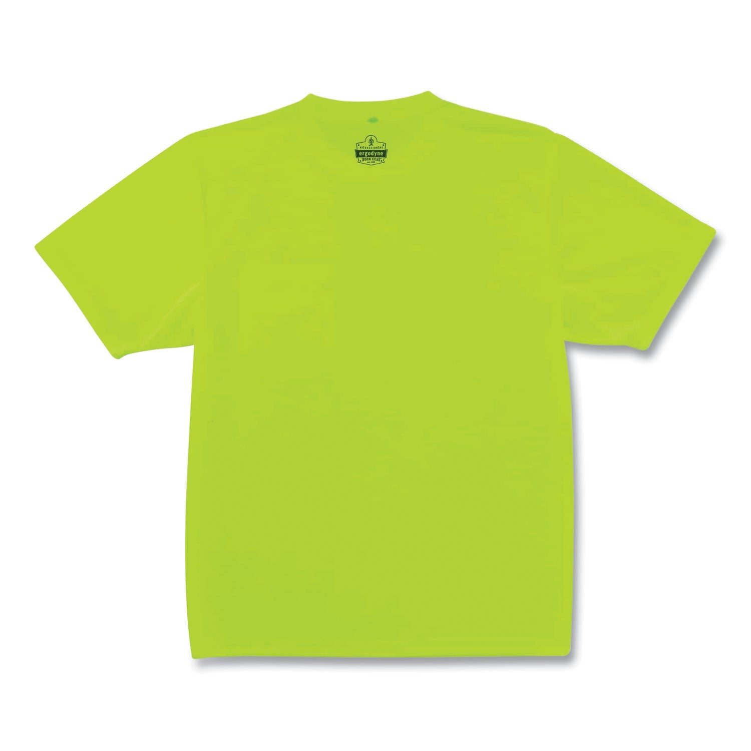ergodyne® GloWear 8089 Non-Certified Hi-Vis T-Shirt, Polyester, Large, Lime