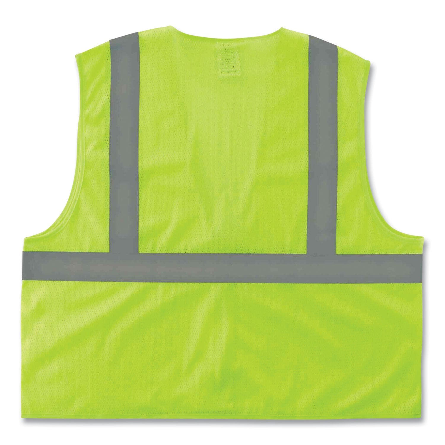 ergodyne® GloWear 8205Z Class 2 Super Economy Mesh Vest, Polyester, Lime, Large/X-Large