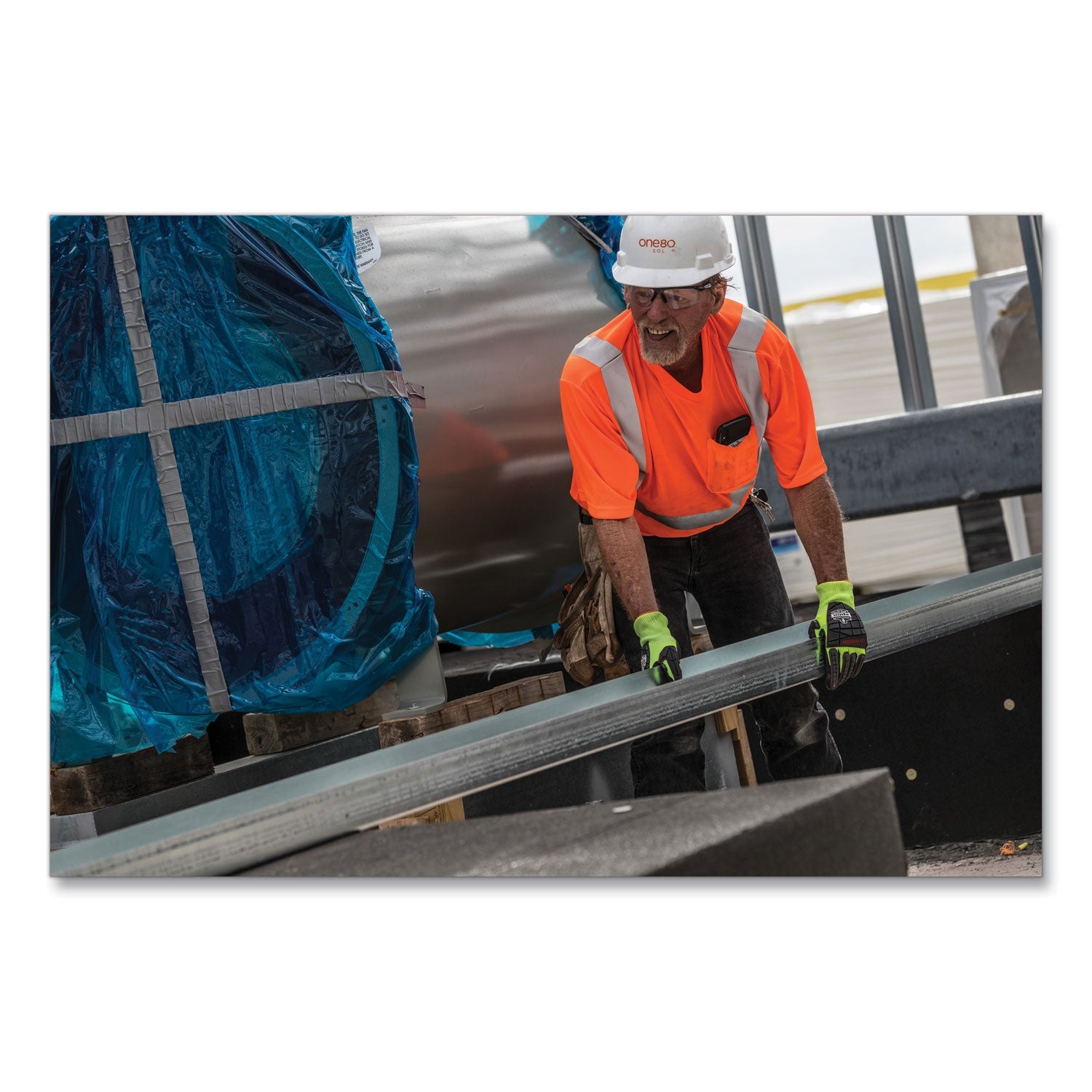 ergodyne® GloWear 8289 Class 2 Hi-Vis T-Shirt, Polyester, Orange, X-Small