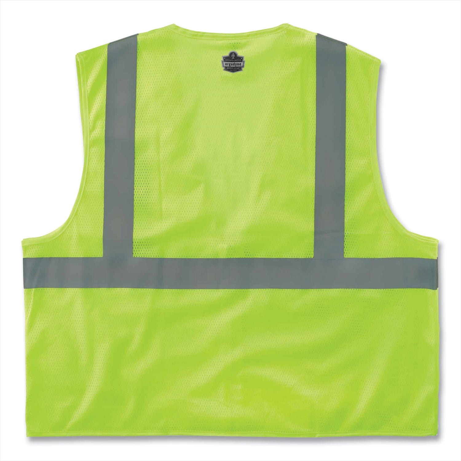 ergodyne® GloWear 8210Z Class 2 Economy Mesh Vest, Polyester, Lime, X-Small