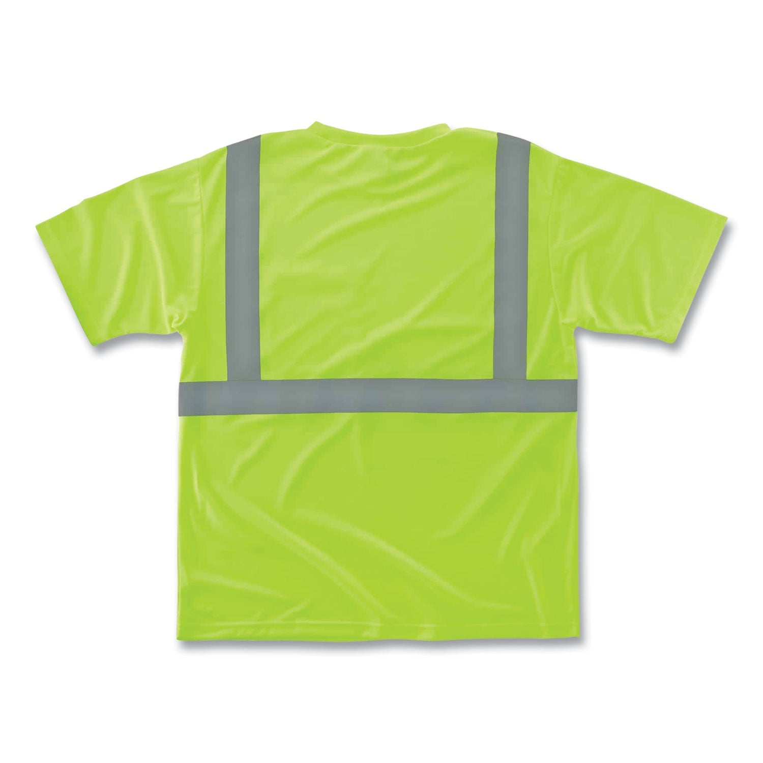 ergodyne® GloWear 8289 Class 2 Hi-Vis T-Shirt, Polyester, Lime, Medium