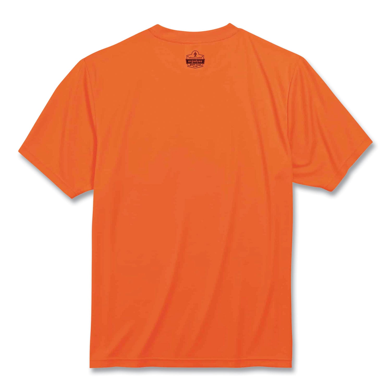 ergodyne® GloWear 8089 Non-Certified Hi-Vis T-Shirt, Polyester, Large, Orange