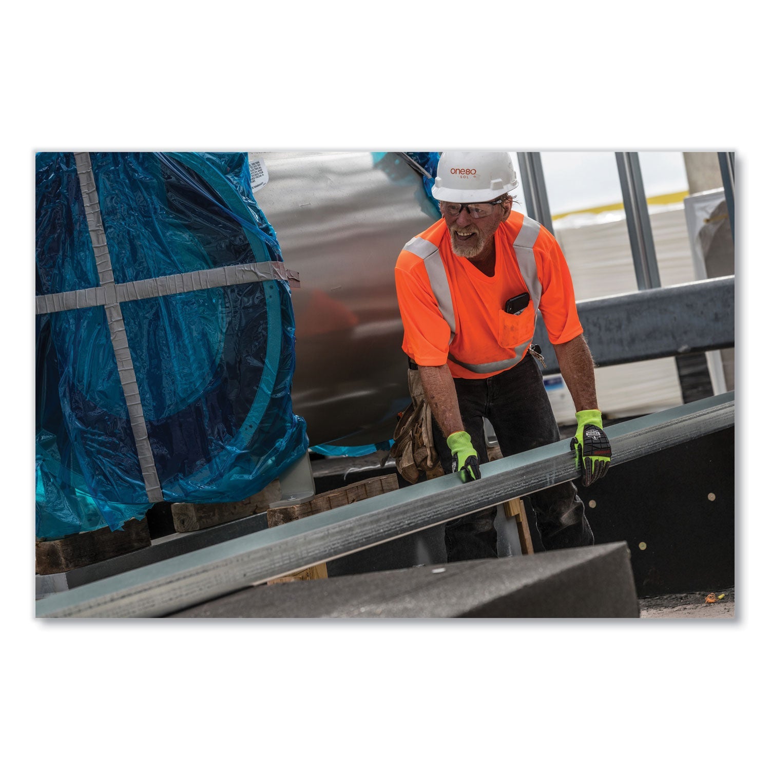 ergodyne® GloWear 8289 Class 2 Hi-Vis T-Shirt, Polyester, Orange, 2X-Large