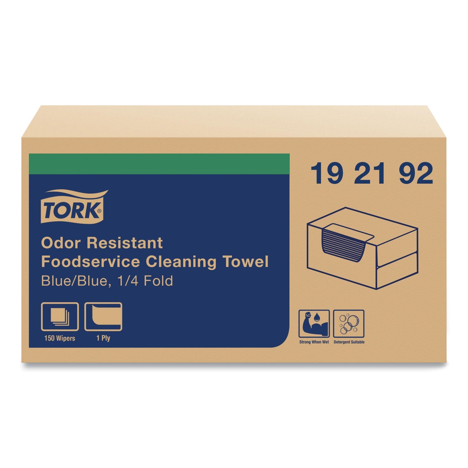 Tork® Foodservice Cloth | 150/Carton Blue