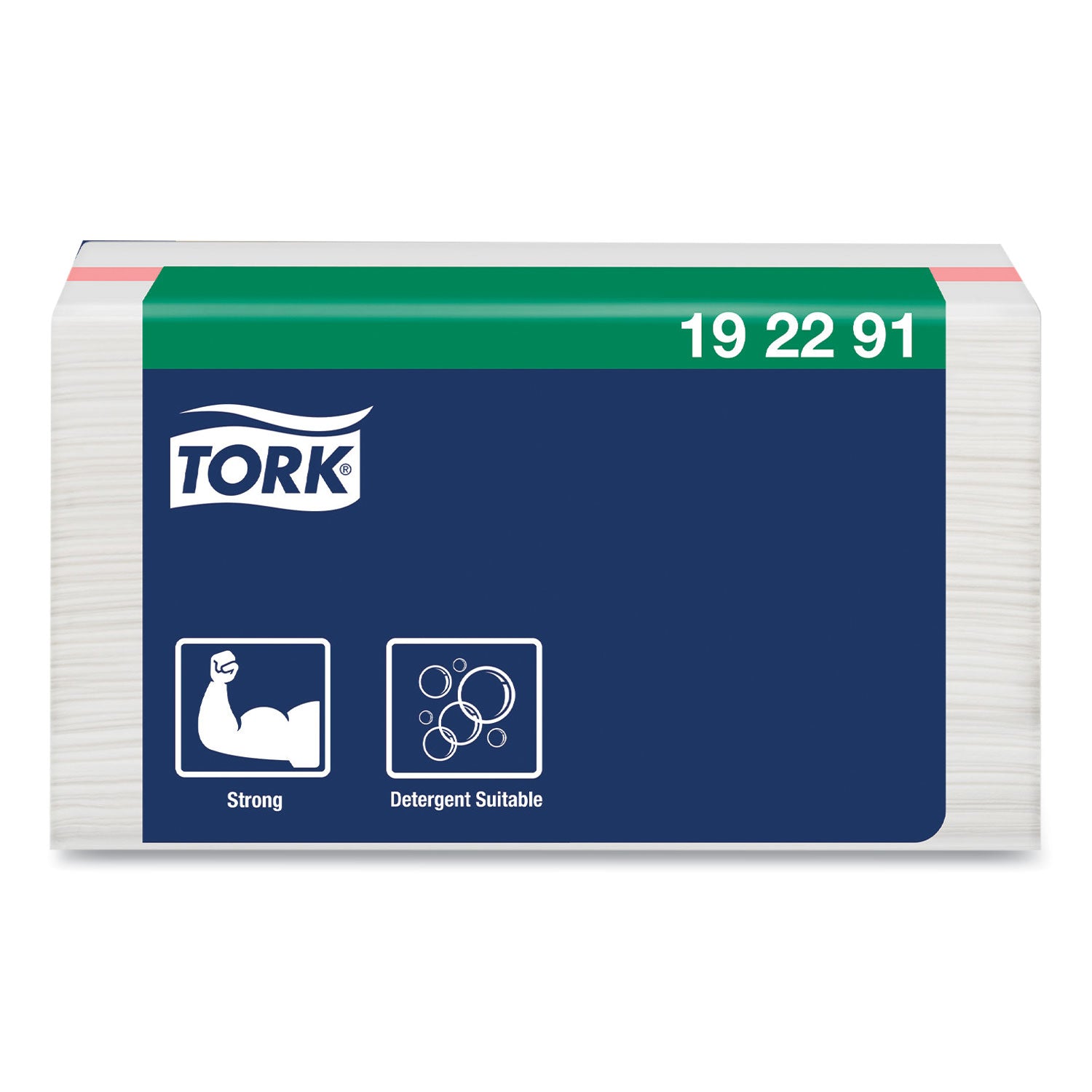 Tork® Small Pack Foodservice Cloth | White/Red