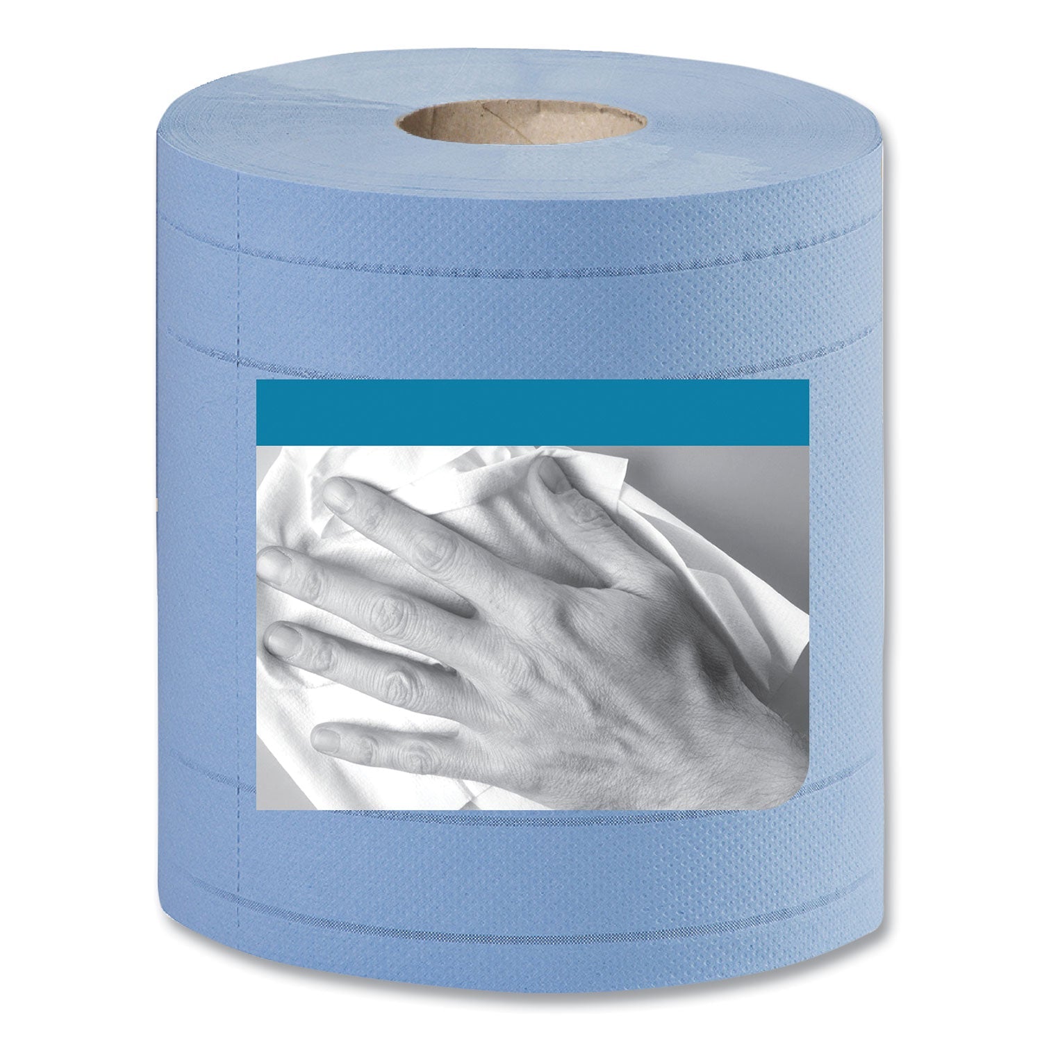 Industrial Paper Wiper | 4-Ply, Blue, 2/Ctn