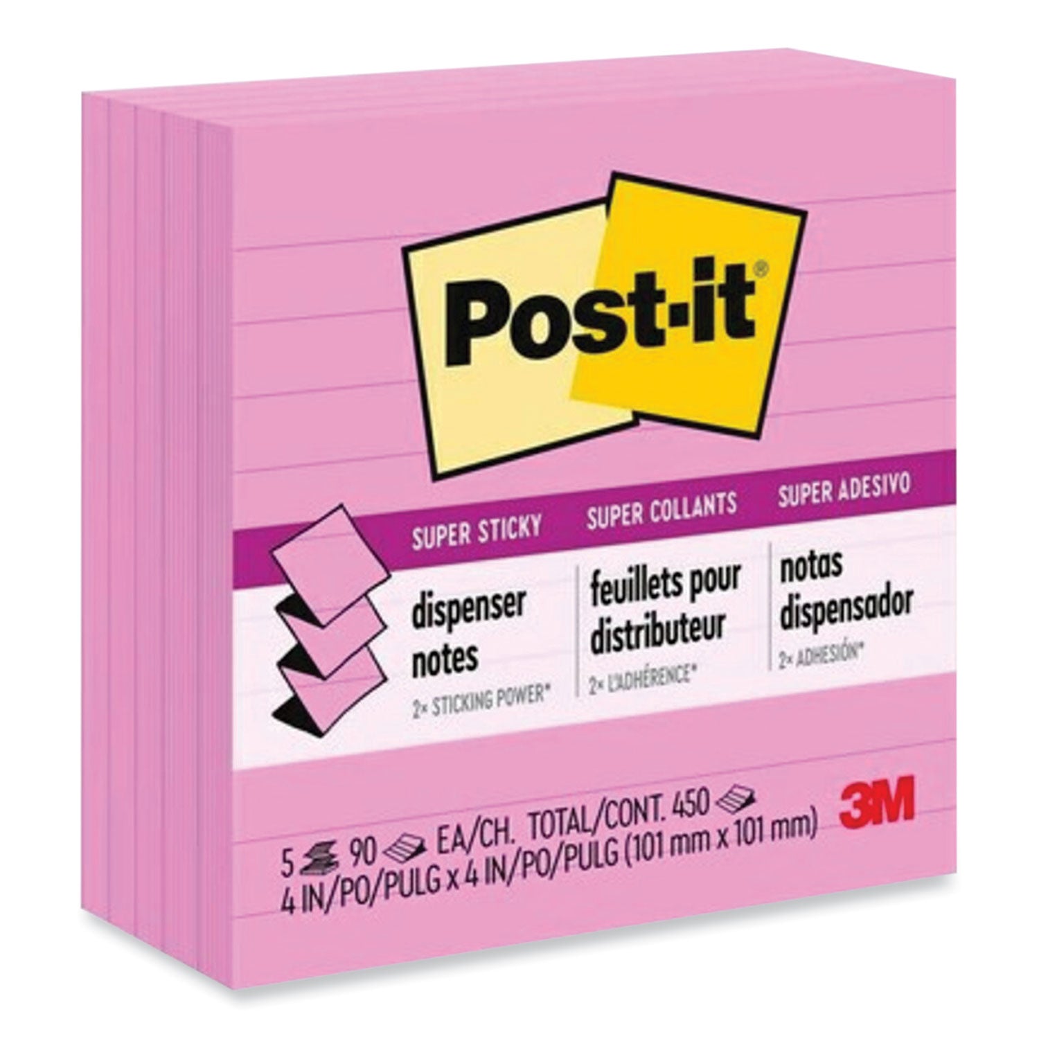 Post-it Pop-up Notes Super Sticky Refill | Pink