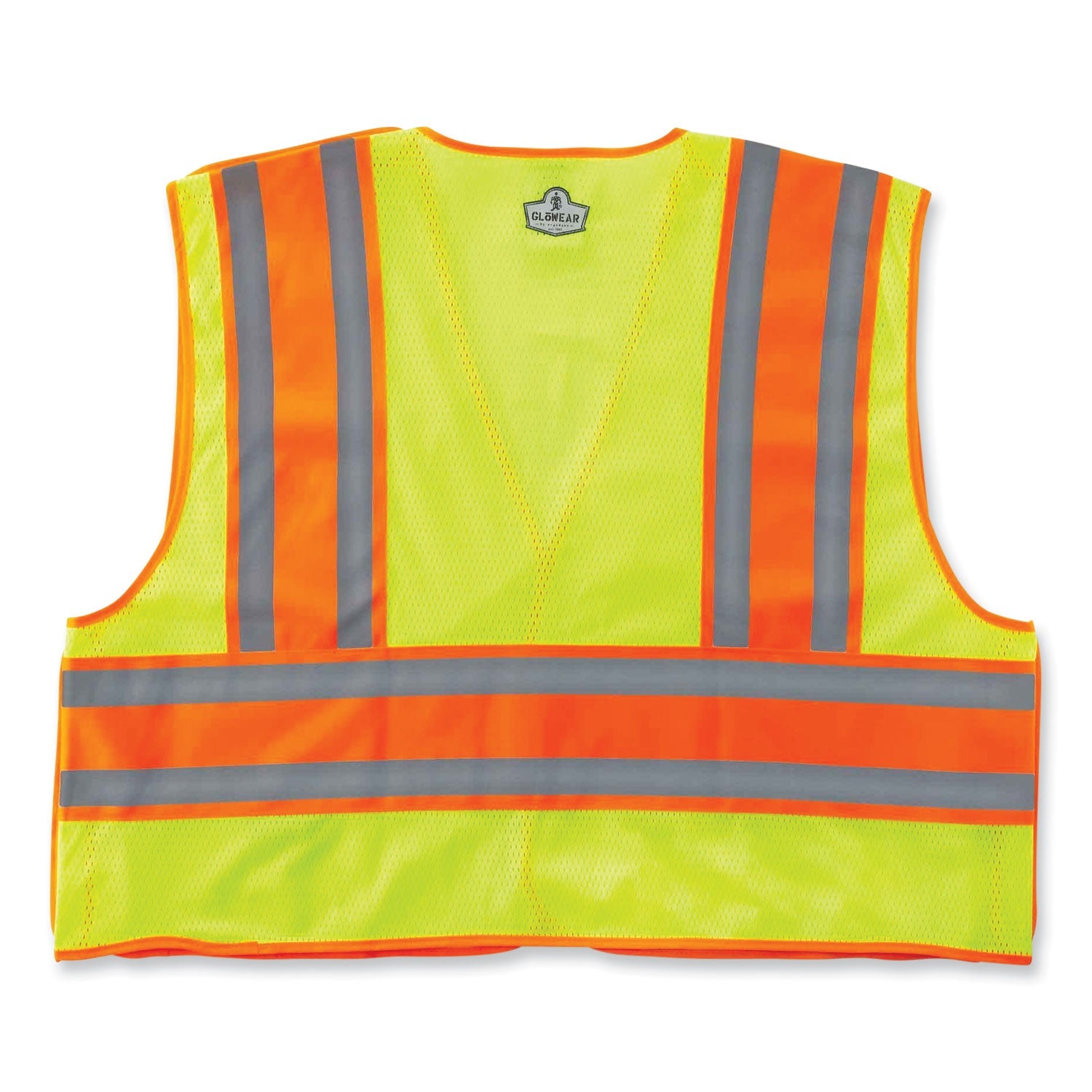 ergodyne® GloWear 8245PSV Class 2 Public Safety Vest, Polyester, 6X-Large/7X-Large, Lime