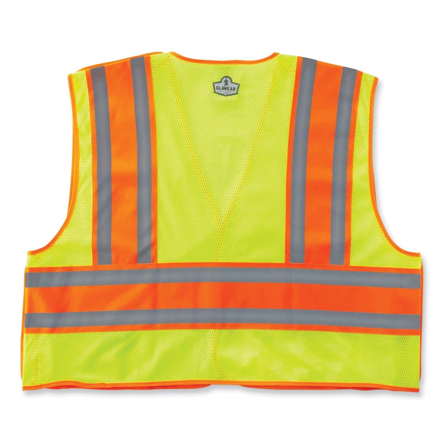 ergodyne® GloWear 8245PSV Class 2 Public Safety Vest, Polyester, 2X-Large/3X-Large, Lime