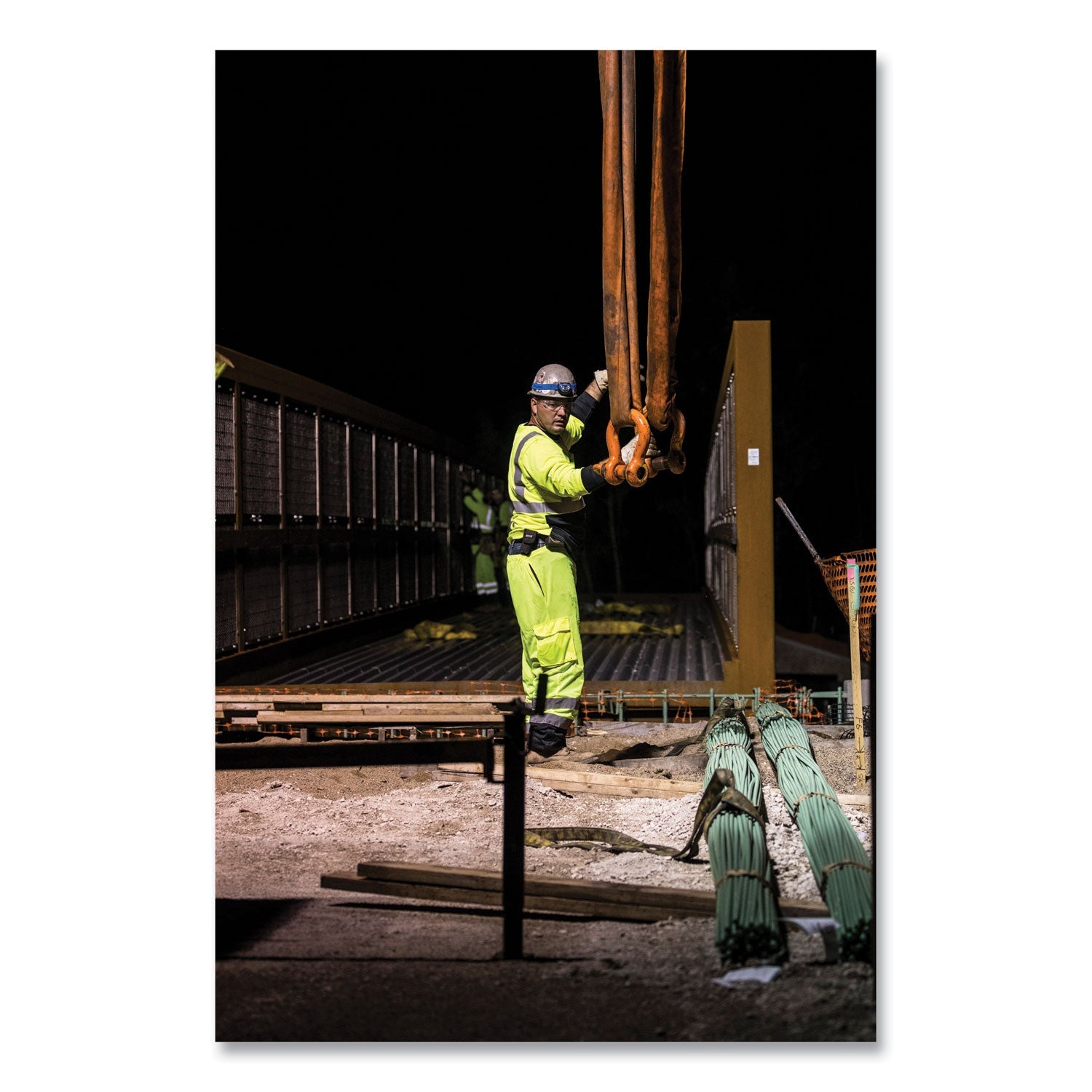 ergodyne® GloWear 8291BK Type R Class 2 Black Front Long Sleeve T-Shirt, Polyester, 4X-Large, Lime