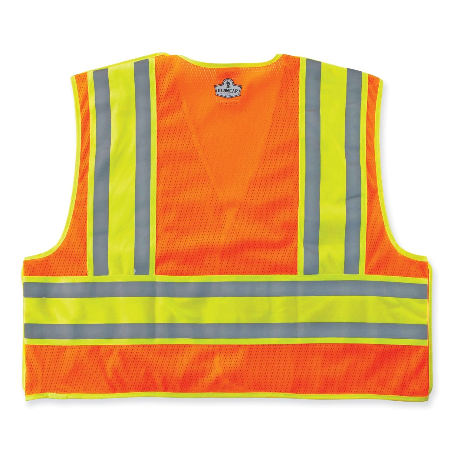 ergodyne® GloWear 8245PSV Class 2 Public Safety Vest, Polyester, Small/Medium, Orange