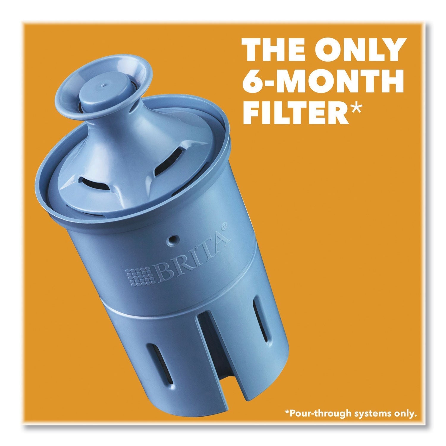 Brita® Pacifica Pitcher with Longlast+ Filter, 10 Cups, White/Clear