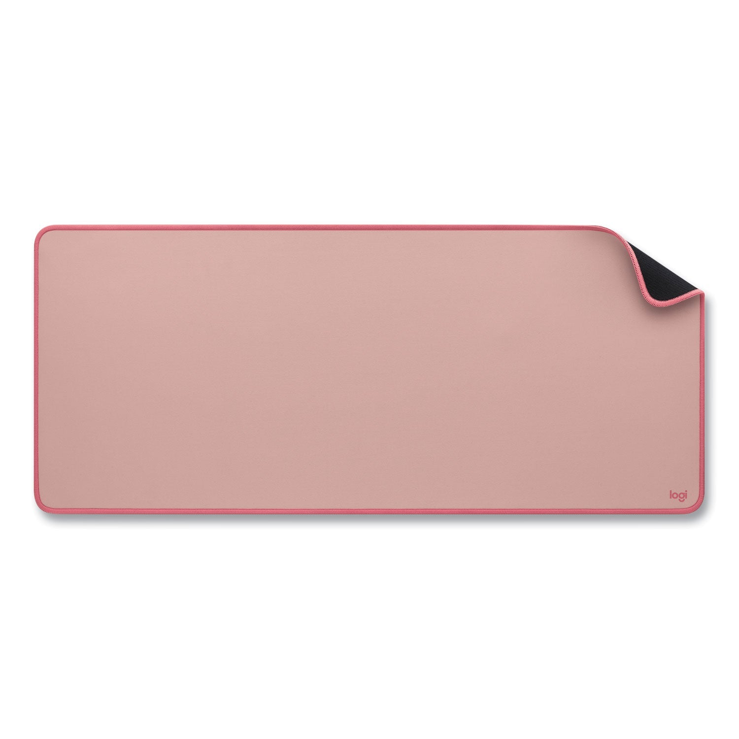 Logitech® Studio Series Polyester Desk Mat, 27.5 x 11.8, Dark Rose