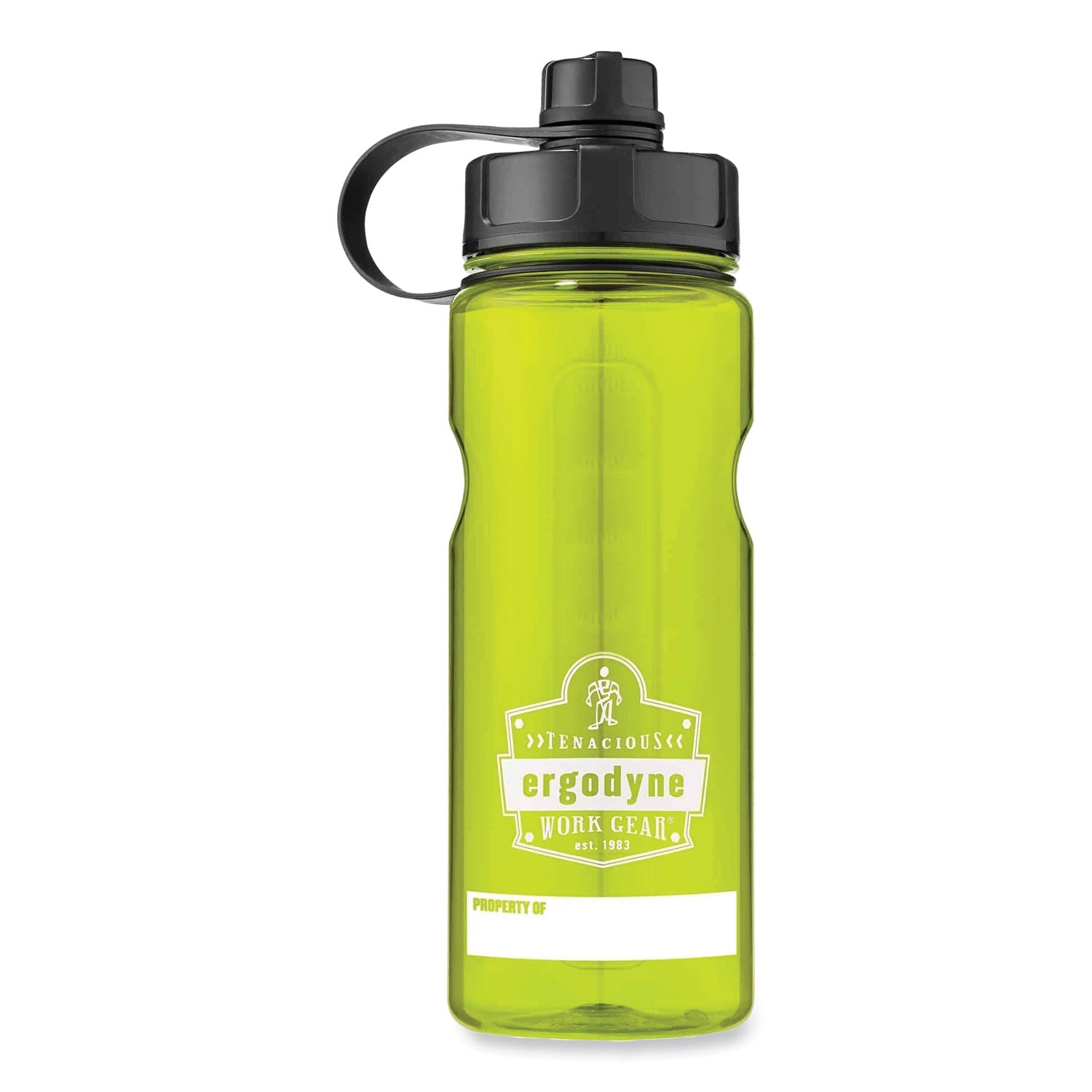 Plastic Water Bottle | Chill-Its 5151 34oz Lime